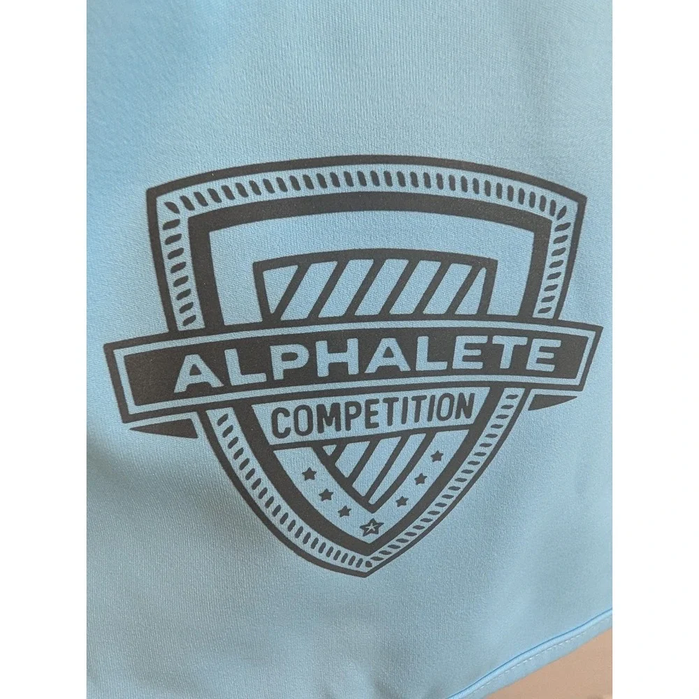 Alphalete Board Shorts Mens Blue Competition Physique Swim Trunks NWT‎ - Size 29